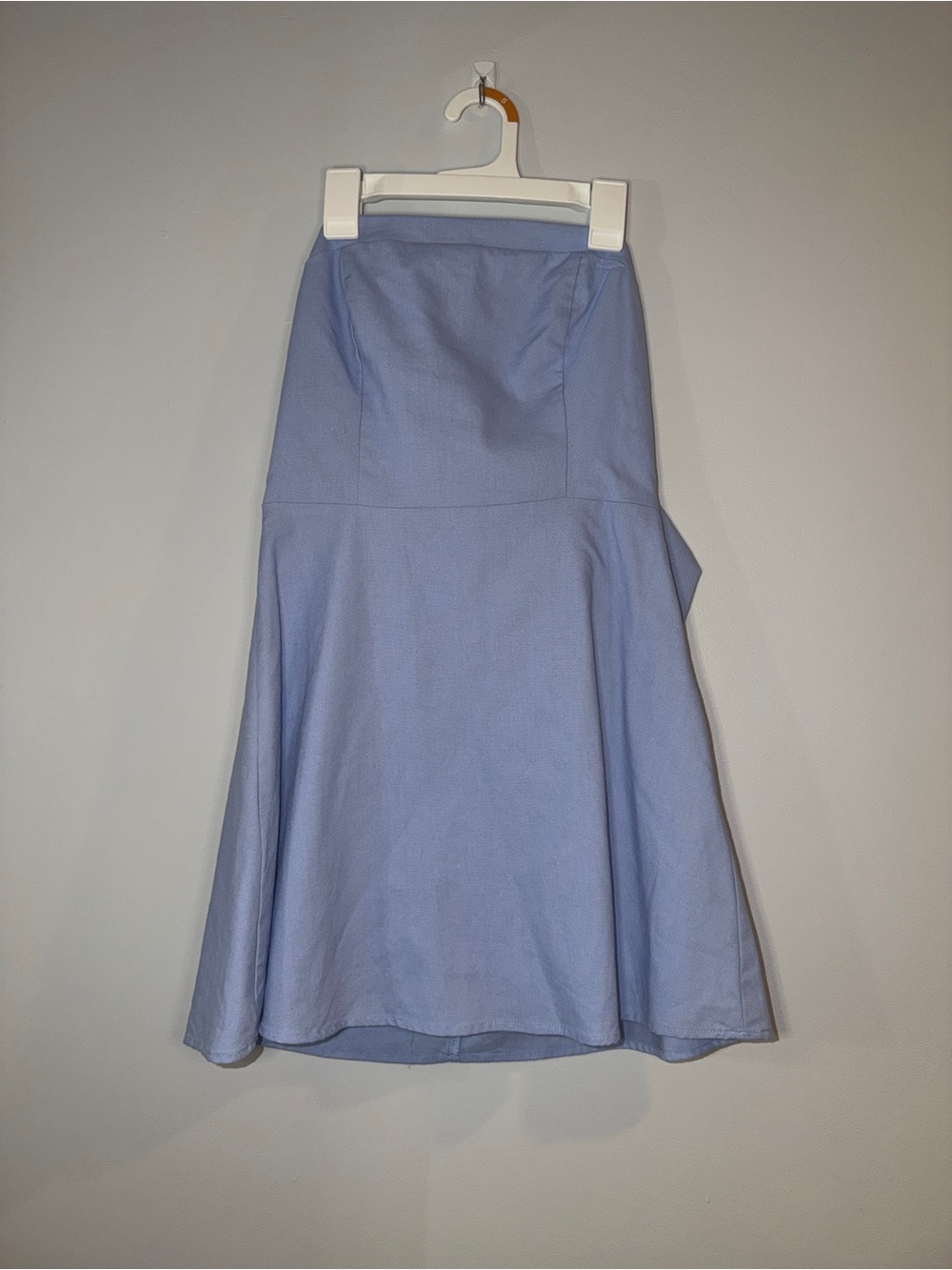 Altar’d State Lilia Strapless Bow Dress - Blue - Picture 3 of 8
